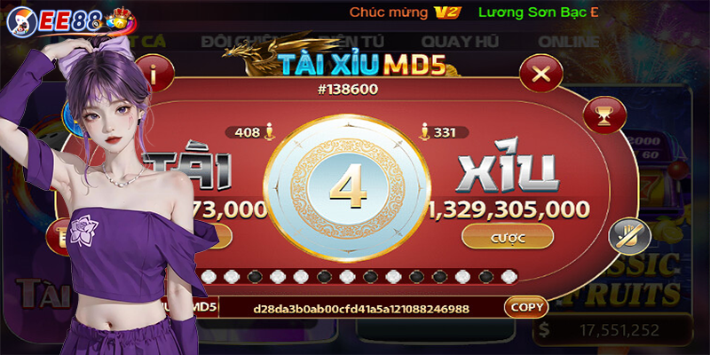 Tài Xỉu MD5 | Lựa chọn hàng đầu của cược thủ tại Luckywin